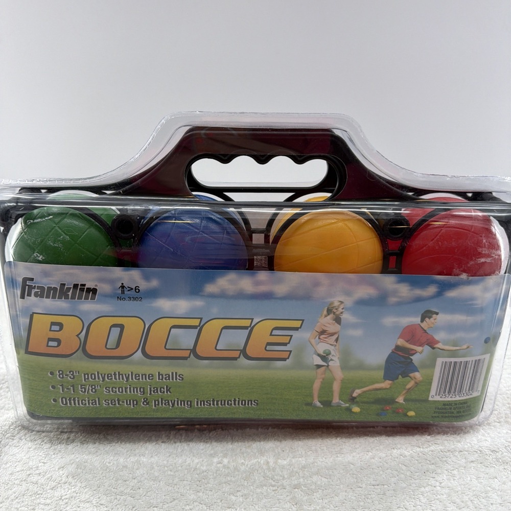 Franklin Sports Bocce Ball Set Italy New & Sealed No.3302 Lawn Game Summer